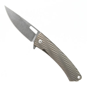 DPx Gear Aculus Flipper MagnaCut Wave Pattern Bronze