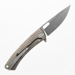DPx Gear Aculus Flipper MagnaCut Wave Pattern Bronze