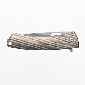 DPx Gear Aculus Flipper MagnaCut Wave Pattern Bronze