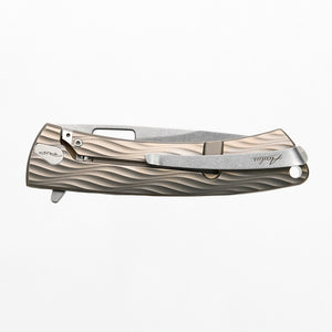 DPx Gear Aculus Flipper MagnaCut Wave Pattern Bronze