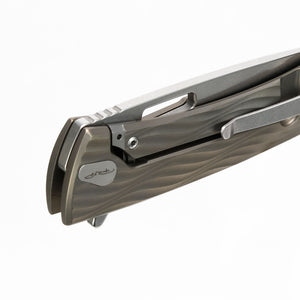 DPx Gear Aculus Flipper MagnaCut Wave Pattern Bronze