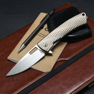 DPx Gear Aculus Flipper MagnaCut Wave Pattern Bronze