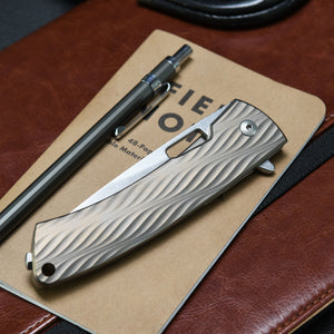 DPx Gear Aculus Flipper MagnaCut Wave Pattern Bronze