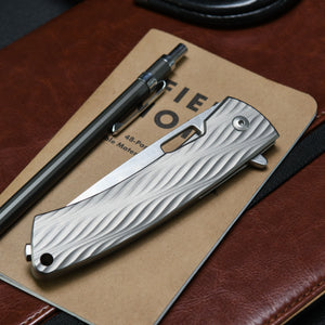 DPx Gear Aculus Flipper MagnaCut Wave Pattern Stonewashed