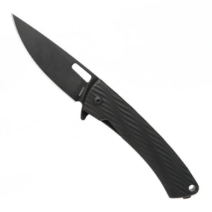DPx Gear Aculus Flipper MagnaCut Wave Pattern Triple Black