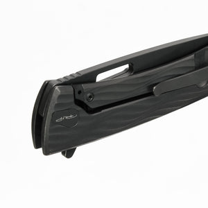 DPx Gear Aculus Flipper MagnaCut Wave Pattern Triple Black