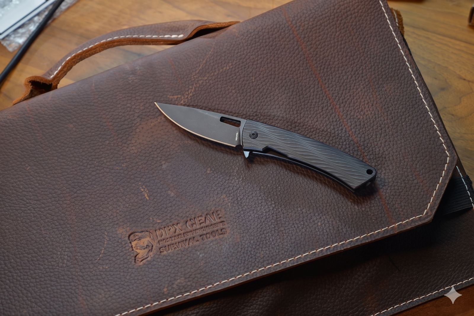 DPx Gear Aculus Flipper MagnaCut Wave Pattern Triple Black