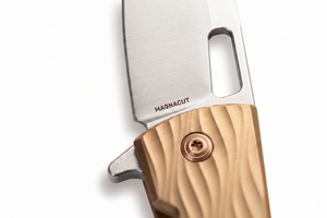 DPx Gear Aculus Flipper MagnaCut Wave Pattern Bronze