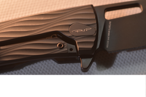 DPx Gear Aculus Flipper MagnaCut Wave Pattern Triple Black