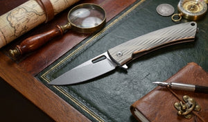 DPx Gear Aculus Flipper MagnaCut Wave Pattern Stonewashed