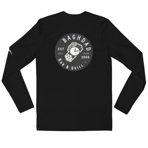 Baghdad Bar and Grill™️ Long Sleeve Fitted Crew - DPx Gear Inc.