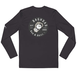 Baghdad Bar and Grill™️ Long Sleeve Fitted Crew - DPx Gear Inc.