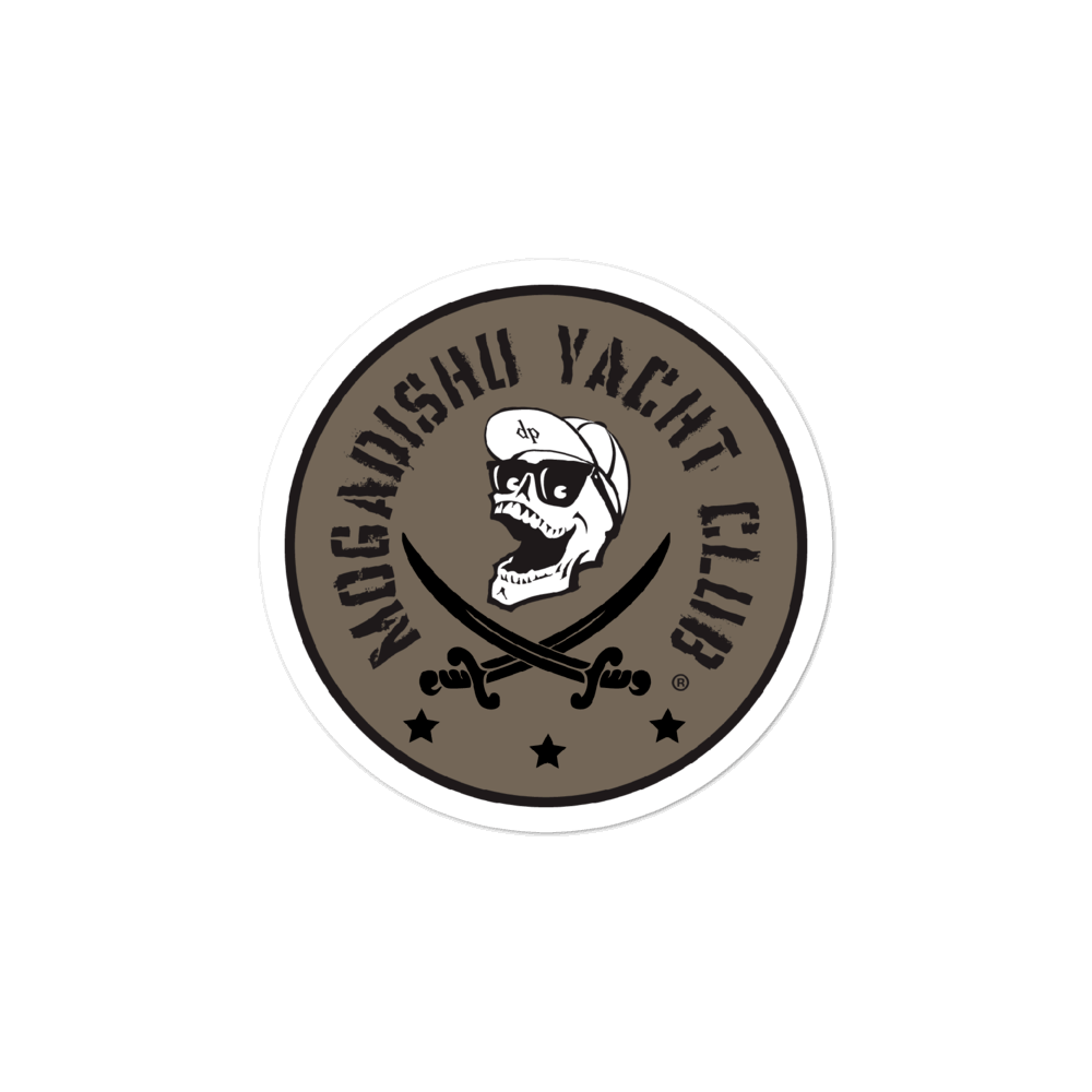 Mogadishu Yacht Club Sticker - DPx Gear Inc.