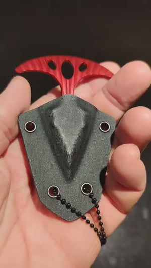 DPx HIT Dagger Ti M390 - Red - DPx Gear Inc.
