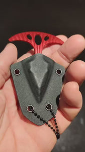 DPx HIT Dagger Ti M390 - Red - DPx Gear Inc.