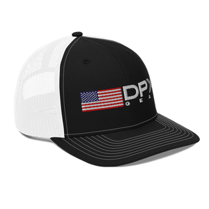 USA Flag Logo Trucker Cap - DPx Gear Inc.