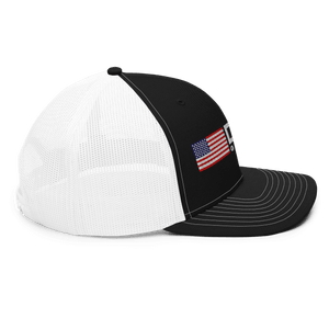 USA Flag Logo Trucker Cap - DPx Gear Inc.