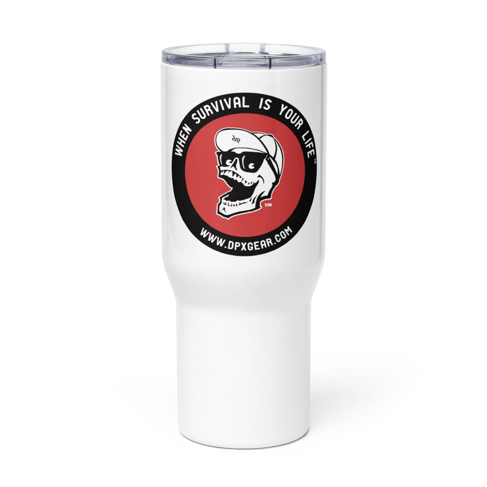 Mr. DP Tagline Travel mug with a handle - DPx Gear Inc.
