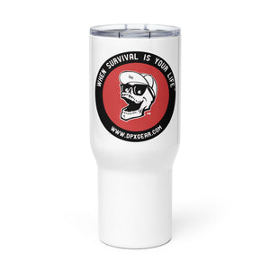 Mr. DP Tagline Travel mug with a handle - DPx Gear Inc.