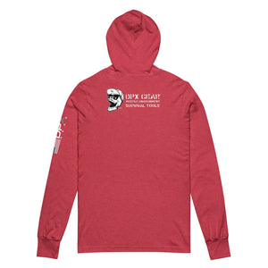 Mr. DP hooded long-sleeve tee - DPx Gear Inc.